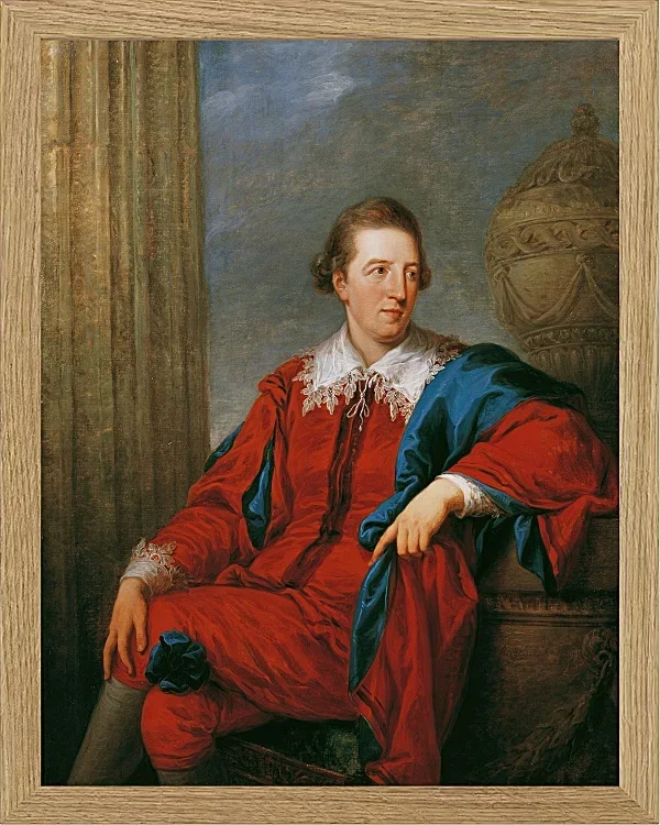 Angelica Kauffman – John Simpson  1773 | Giclée Kunstdruck gerahmt