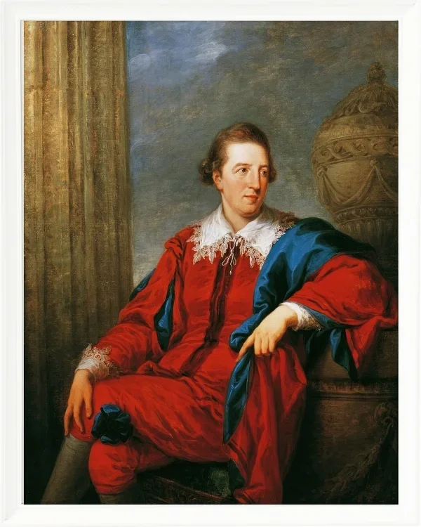 Angelica Kauffman – John Simpson  1773 | Giclée Kunstdruck gerahmt