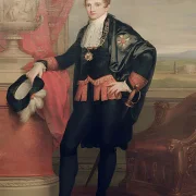 Angelica Kauffman | Kong Ludwig I af Bayern - 1807 | Indrammet kunsttryk | Klassicisme | formida
