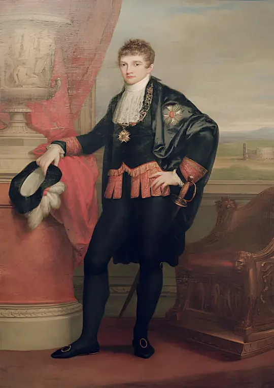 Angelica Kauffman | Kong Ludwig I af Bayern - 1807 | Indrammet kunsttryk | Klassicisme | formida