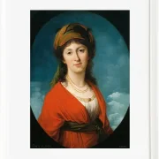 Angelica Kauffman – Marie Therese Gräfin Meerfeld 1790 | Giclée Kunstdruck gerahmt