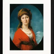 Angelica Kauffman – Marie Therese Gräfin Meerfeld 1790 | Giclée Kunstdruck gerahmt