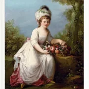Angelica Kauffman – Porträt eines jungen Mädchens 1780 | Giclée Kunstdruck gerahmt
