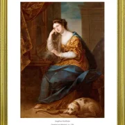 Angelica Kauffman | Penelope ved væven – 1764 | Gallery Edition | Indrammet kunsttryk | Klassicisme