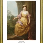 Angelica Kauffman | Weiblicher Allegor - 1778 | Gallery Edition | Gerahmter Kunstdruck | Klassizismus