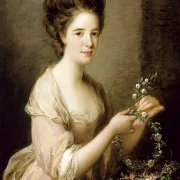 Angelica Kauffman | Portræt af Eleanor, Grevinde af Lauderdale - 1789 | Indrammet kunsttryk | Klassicisme | formida