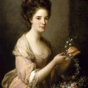Angelica Kauffman – Porträt von Eleanor, Gräfin von Lauderdale 1789 | Giclée Kunstdruck gerahmt