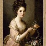 Angelica Kauffman – Porträt von Eleanor, Gräfin von Lauderdale 1789 | Giclée Kunstdruck gerahmt