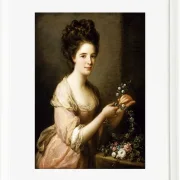 Angelica Kauffman – Porträt von Eleanor, Gräfin von Lauderdale 1789 | Giclée Kunstdruck gerahmt