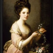 Angelica Kauffman – Porträt von Eleanor, Gräfin von Lauderdale 1789 | Giclée Kunstdruck gerahmt