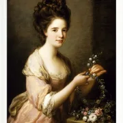 Angelica Kauffman – Porträt von Eleanor, Gräfin von Lauderdale 1789 | Giclée Kunstdruck gerahmt