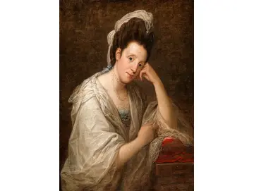 Angelica Kauffman | Porträt von Frau Helen, Dorothea Daniel - 1806 | Gerahmter Kunstdruck | Klassizismus | formida