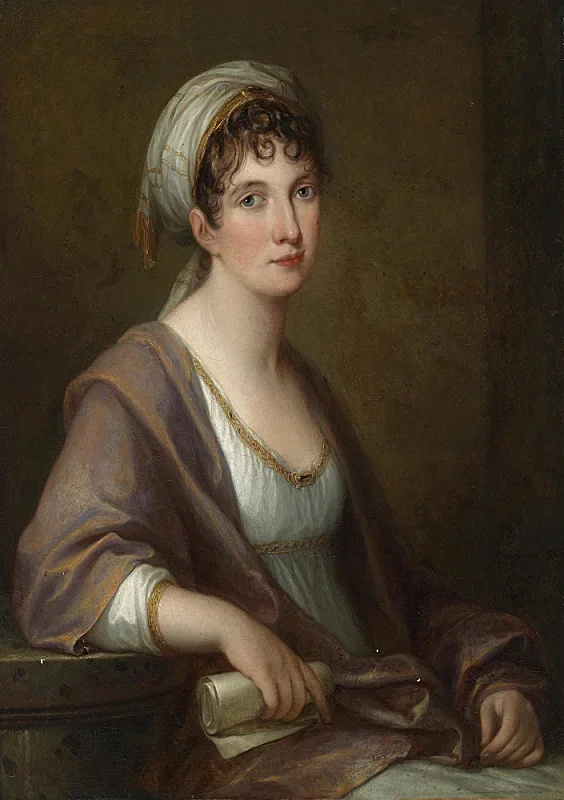 Angelica Kauffman | Fürstin Franziska von Kaunitz-Rietberg – 1805 | Gerahmter Kunstdruck | Klassizismus | formida