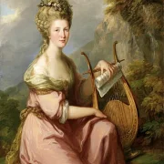 Angelica Kauffman | Porträt von Sarah Harrop - 1780 | Gerahmter Kunstdruck | Klassizismus | formida