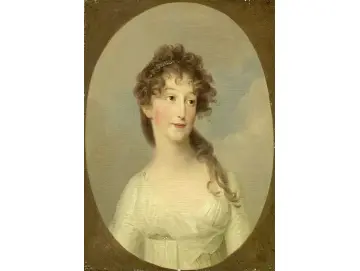 Angelica Kauffman | Franciska Krasinska - 1790 | Gerahmter Kunstdruck | Klassizismus | formida
