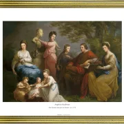 Angelica Kauffman | Die Familie des Earl of Gower – 1772 | Gallery Edition | Gerahmter Kunstdruck | Klassizismus