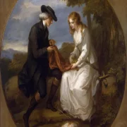 Angelica Kauffman | Vanvittige Maria - 1777 | Indrammet kunsttryk | Klassicisme | formida