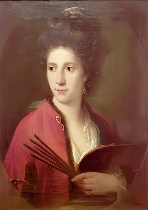 Angelica Kauffman | Angelika Kauffmann - 1788 | Gerahmter Kunstdruck | Klassizismus | formida
