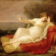 Angelica Kauffman | Ariadne forladt af Theseus - 1774 | Indrammet kunsttryk | Klassicisme | formida