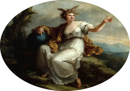 Angelica Kauffman | Opfindelse - 1778 | Indrammet kunsttryk | Klassicisme | formida