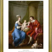 Angelica Kauffman | Edward Smith Stanley med sin første kone - 1776 | Gallery Edition | Indrammet kunsttryk | Klassicisme