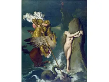 Angelica von Ruggiero gerettet - 1829