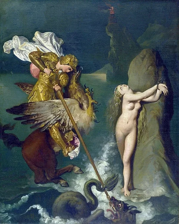 Angelica von Ruggiero gerettet - 1829