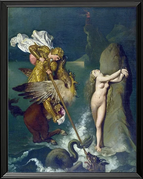 Angelica von Ruggiero gerettet - 1829