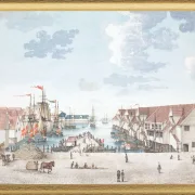 Anleger in Bergen - 1812