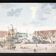 Anleger in Bergen - 1812