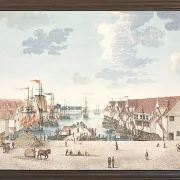 Anleger in Bergen - 1812