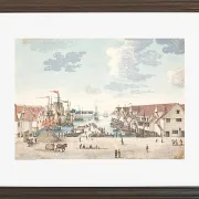 Anleger in Bergen - 1812