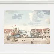 Anleger in Bergen - 1812