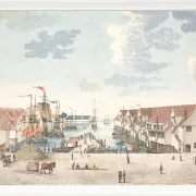 Anleger in Bergen - 1812