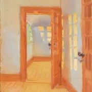 Anna Ancher - Brøndums Nebengebäude 1920 | Giclée Kunstdruck gerahmt