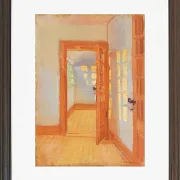 Anna Ancher - Brøndums Nebengebäude 1920 | Giclée Kunstdruck gerahmt