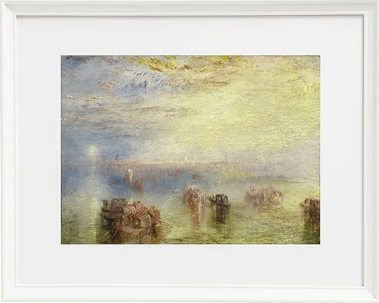 Annäherung an Venedig - 1844