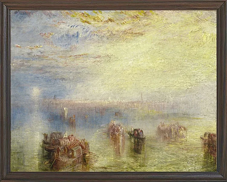 Annäherung an Venedig - 1844