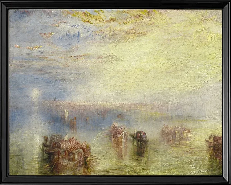 Annäherung an Venedig - 1844