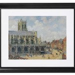 Kirche Saint-Jacques in Dieppe, Morgen, Sonntag – 1901