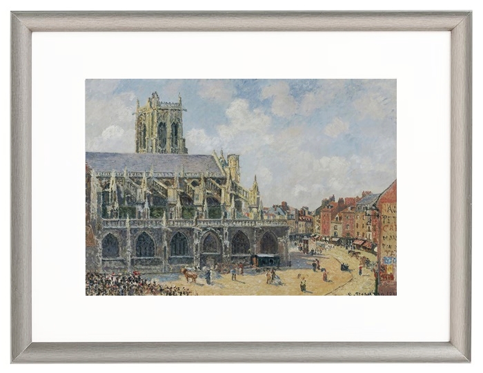 Kirche Saint-Jacques in Dieppe, Morgen, Sonntag – 1901