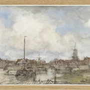 Ansicht einer Stadt - 1847