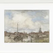 Ansicht einer Stadt - 1847