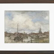 Ansicht einer Stadt - 1847
