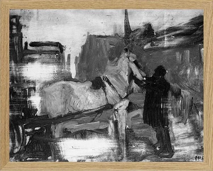 Ansicht in Amsterdam - 1880