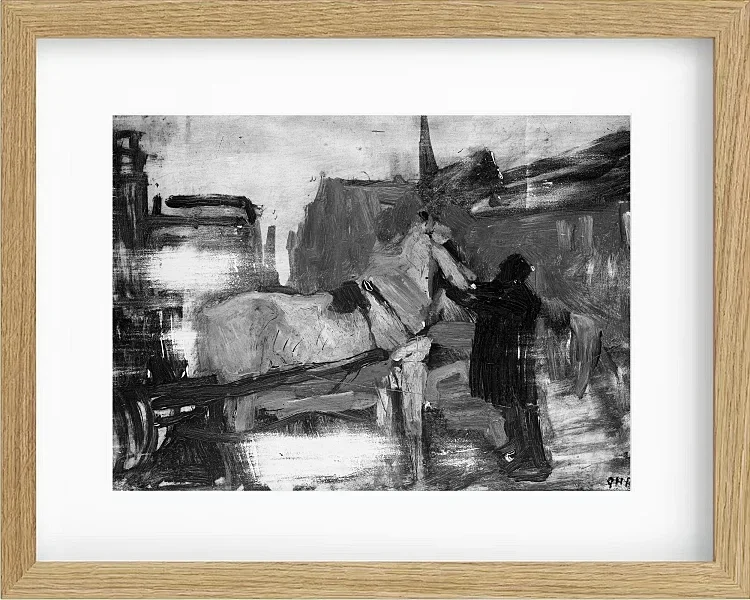 Ansicht in Amsterdam - 1880