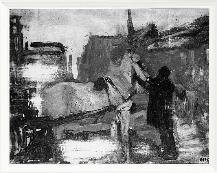 Ansicht in Amsterdam - 1880