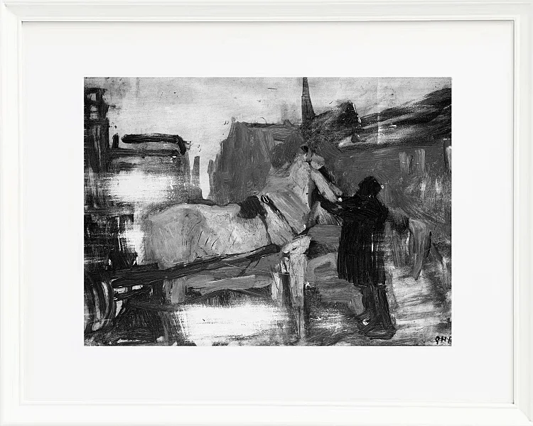 Ansicht in Amsterdam - 1880