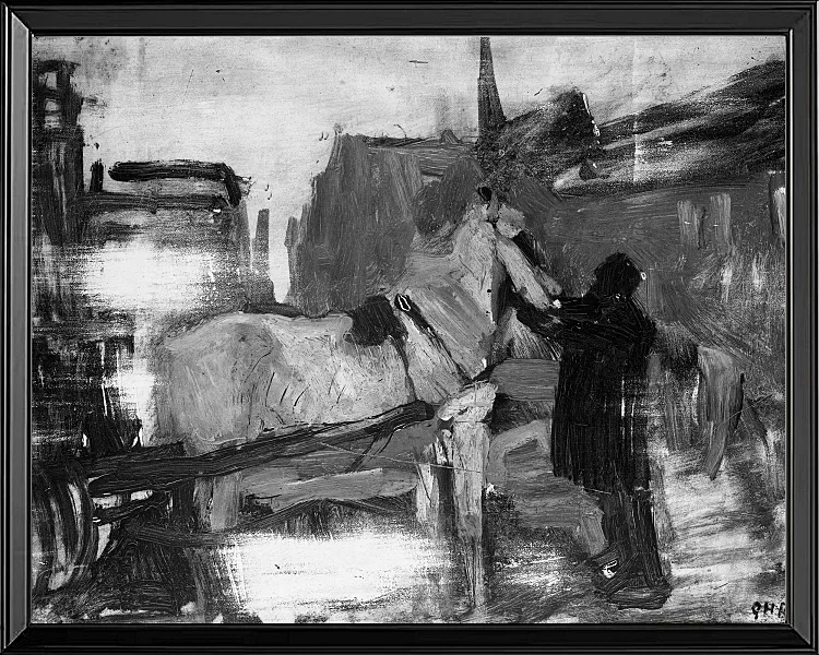 Ansicht in Amsterdam - 1880