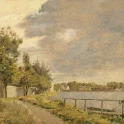 Ansicht von Dosseringen in der Nähe des Vororts Østerbro draußen – 1844